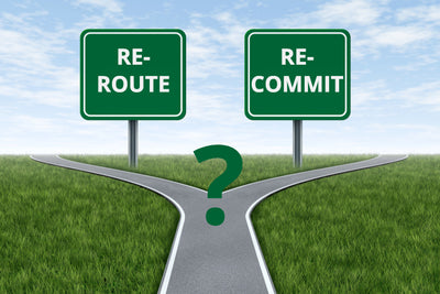 Should You Reroute or Recommit?